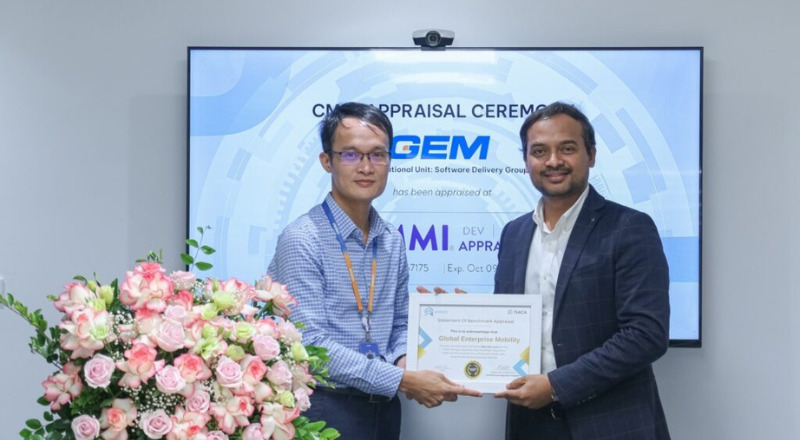 Đánh giá CMMI GEM software thành công tại Sakrad